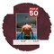Dark Red Suede Mat Board for 10x16 Frames - Fits 8.5x11 Photos